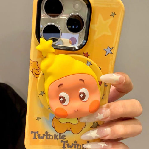 立体硅胶星星人磁吸新款适用努比亚Z60pro手机壳Z70 ULTRA软Z50/Z40Spro支架ZTE-A51/Z11软萌MAX/N2红魔11pro