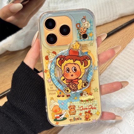 星星男孩旋转磁吸支架适用vivo X300/y500/S30/X90手机壳V40/X200promini/V60小熊Y78+Y36/Y29/S19软X80/S17e