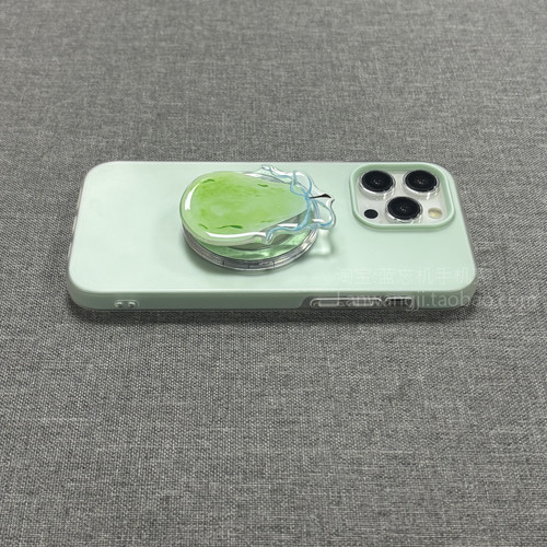 清新绿色梨子磁吸适用1加13T/ACE6T一加13t手机壳12/1+13/oneplus ACE5竞速ACE3pro二合一ACE2V防摔保护磨砂