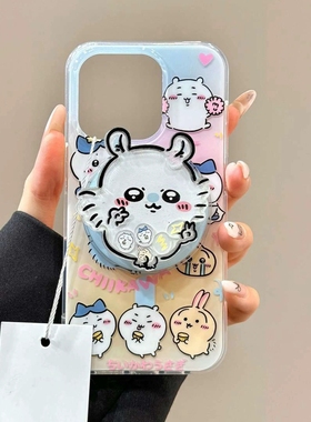 chiikawa摇摇乐磁吸支架适用小米14T/13T PRO海外版11S手机壳poco X7pro动漫F5红米13C/14C/NOTE13R可爱12/M4