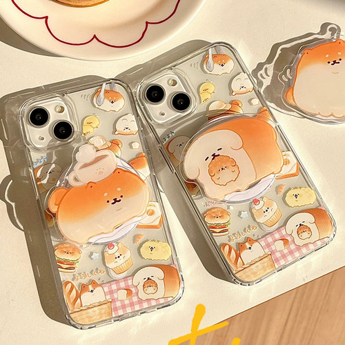 磁吸日系柴犬支架可爱适用小米13T PRO国际版13t/11t手机壳poco x7pro红米13C黑鲨546/NOTE12S软萌2A女12lite