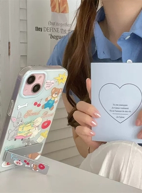 隐形金属折叠支架适用oppoA3/reno12/k11/10/87954SE手机壳findx6/x7ultra可爱A2pro/a57/A58X/A92S/A98/A56s