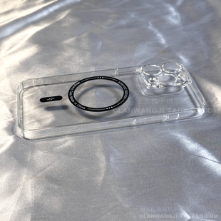 87935pro 手机壳findx9ultra 晶透磁吸壳硬边适用oppo K12 reno15 65新款 A96男A57不易脏10裸机a58x A3PRO