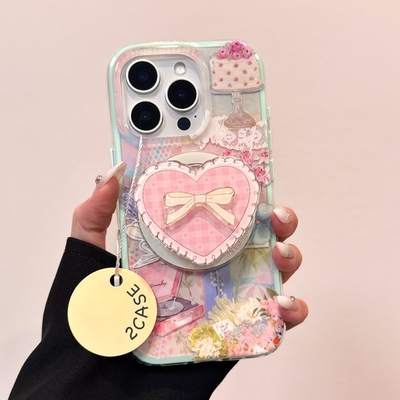 花朵留声机磁吸支架适用传音HOT40手机壳15pro/红魔10Spro+超好看infinx Smart8/Phone 3Apro华硕ZenFone10软