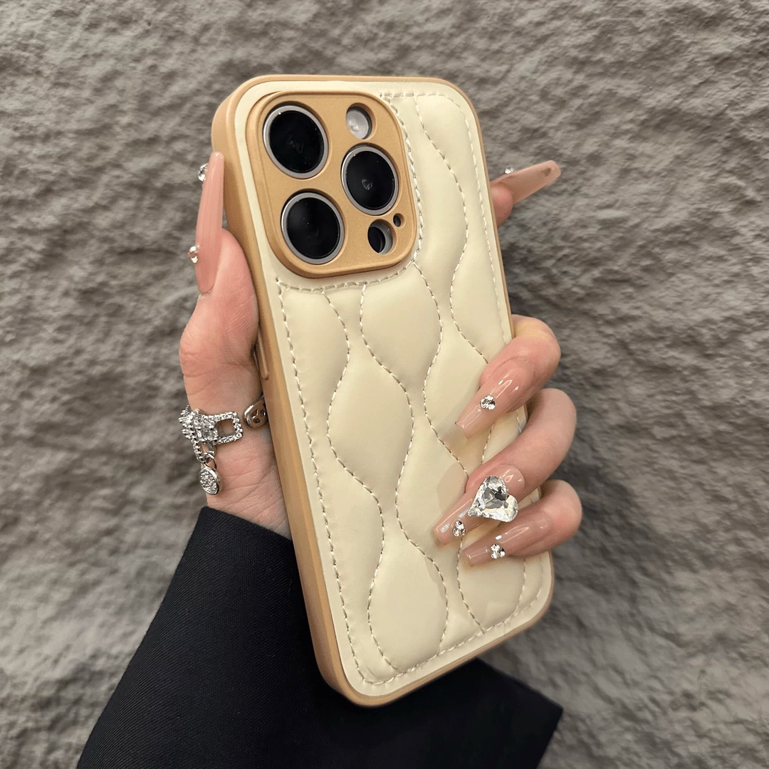 新款羽绒服冷咖色秋冬适用IQOO13/12手机壳IQOO Z9TURBO+气囊Neo10/Neo91女Neo9spro+全包11PRO防摔网红气质