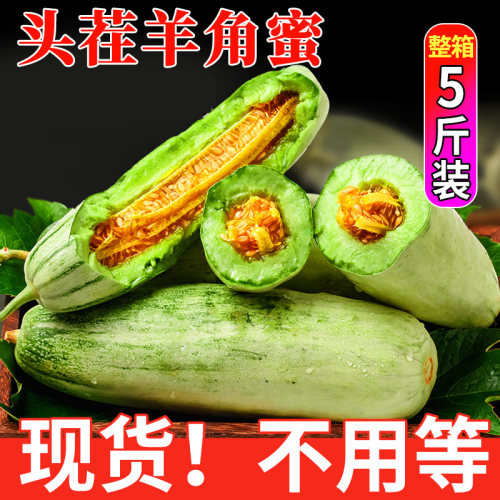 羊角蜜甜瓜产地速发脆甜