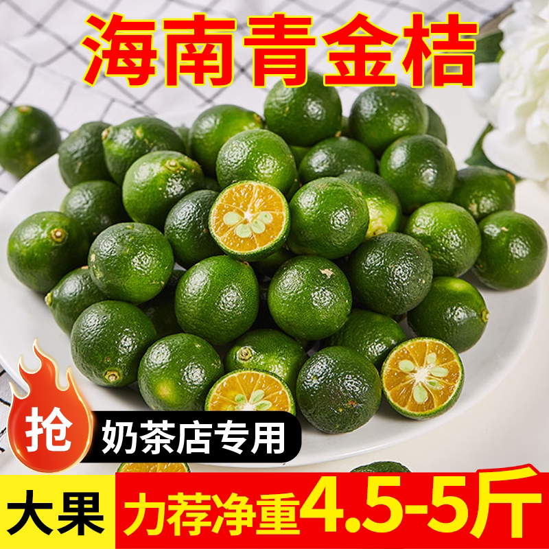 海南青金桔应季新鲜水果现摘现发