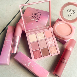 现货3ce韩国2022新品oh rosy mauve九色液体眼影唇釉单色腮红city