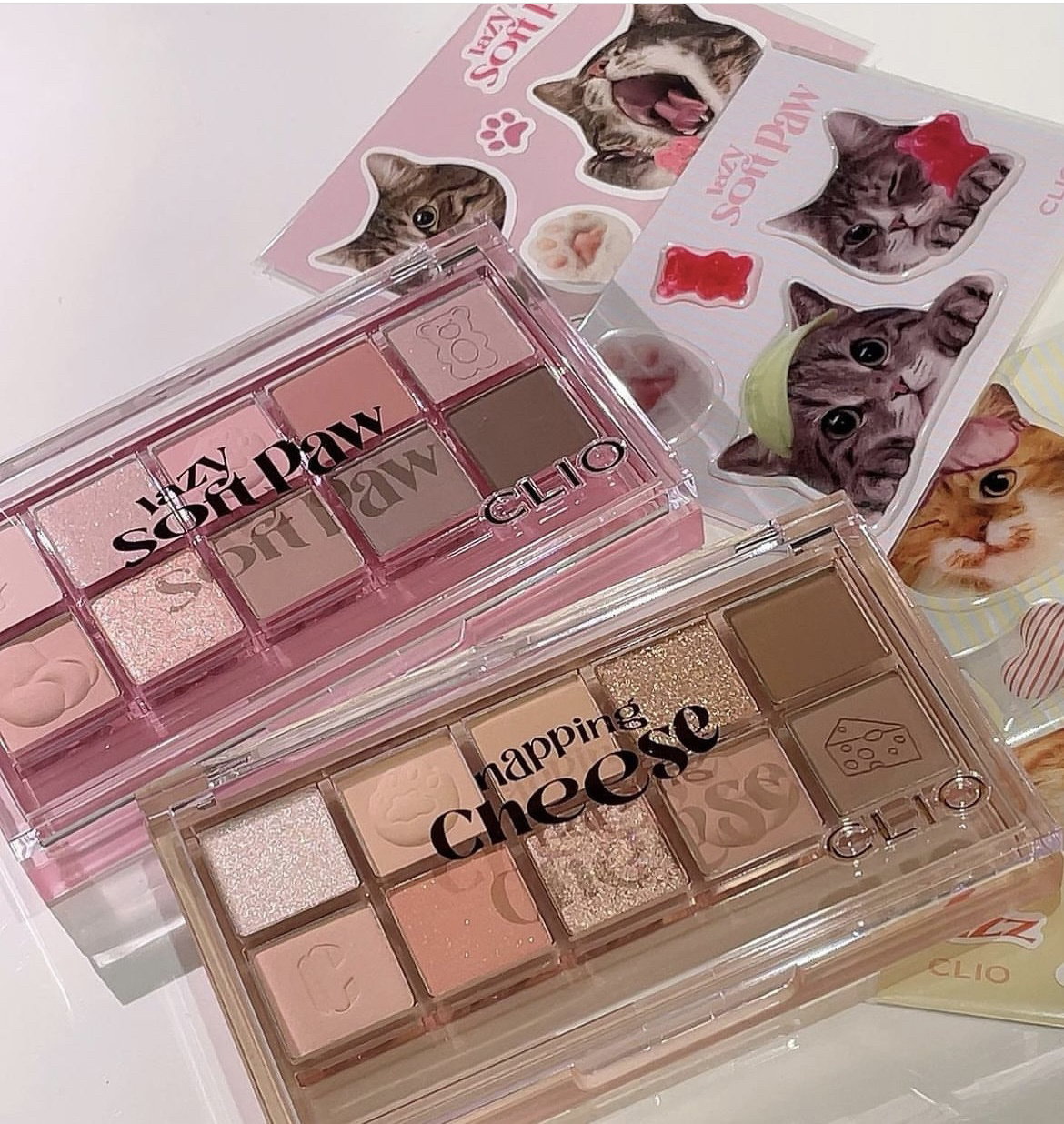 clio/珂莱欧 koshot合作pro eye猫咪十色眼影盘 19/20号