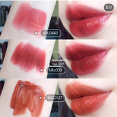338 口红新色337中国定制442 448 443 KIKO新品 双头127 335 445