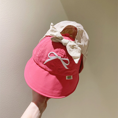防晒帽大檐婴儿遮阳帽速干鸭舌帽