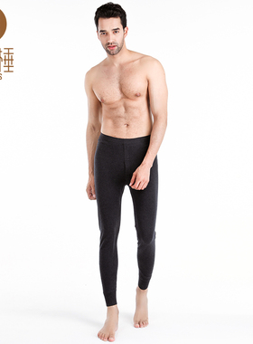 金棒棰男加厚羊毛裤保暖裤3281厚实加密精纺抗风弹力澳洲羊毛绒裤