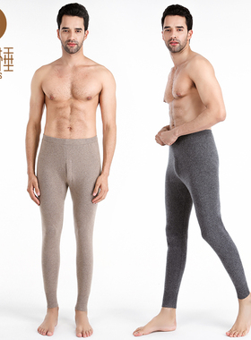 金棒棰秋冬季厚羊绒裤男加厚保暖裤1081男绒裤绒裤修身毛裤打底裤