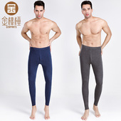 男薄款 针织内搭绒裤 3261秋冬弹力修身 打底保暖裤 毛裤 金棒棰羊毛裤