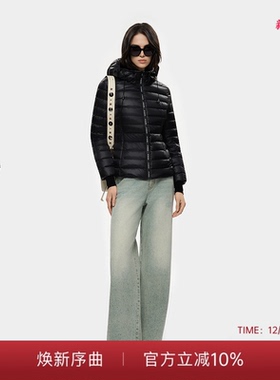 PINKO【90鹅绒】女士短款秋冬保暖抗寒日常通勤羽绒服PAF25342805