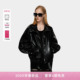 PINKO女士2026年春季 新年红Oversized机车皮夹克PAF26132305 新款