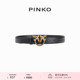 PINKO 3CM钻饰徽标腰带100125A0J3