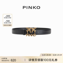 【年中特惠】PINKO  3CM字母徽标腰带100125A0HX