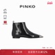 PINKO女士尖头飞鸟低跟短靴SD0107P043