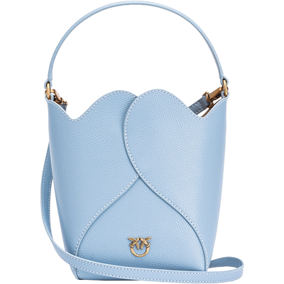 爱心拼接单肩手提托特包