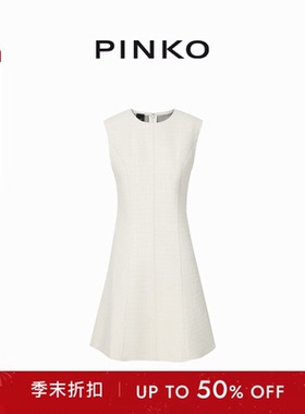 PINKO女士简约无袖短款连衣裙104248A24O