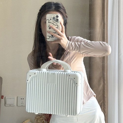 14寸手提行李箱小型旅行收纳包大容量16寸轻便工具箱化妆包登机箱