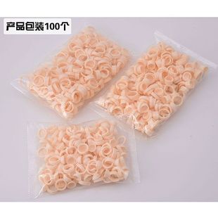 半永久纹绣色料杯指戒戒指杯一次性塑料软硅胶纹身纹眉工具用品