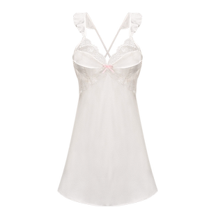 睡裙夏天薄款性感睡衣女火辣纯欲风高级感冰丝绸美背吊带胸垫短裙