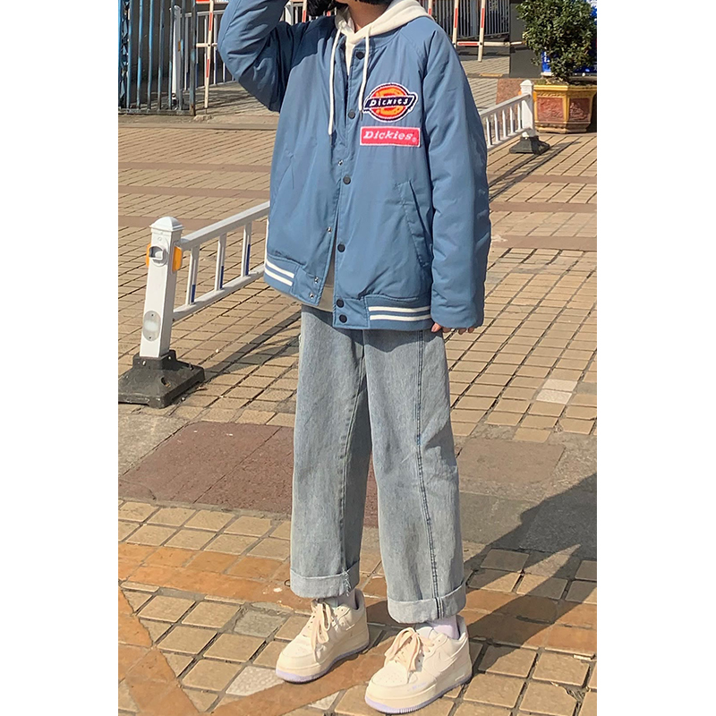 ins超火牛仔裤女秋冬韩版泫雅高腰直筒宽松显瘦垂感阔腿老爹裤子|ruв категории Женская одежда, юбка - от Buy2taobao.com для оказания профессиональной услуги покупки агента Taobao