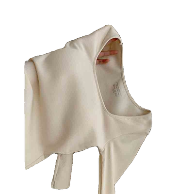 正肩方领长袖T恤女秋冬内搭打底