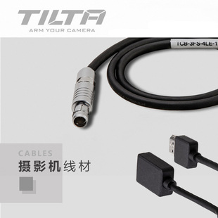 铁头TILTA 摄影机LEMO头2芯3芯4芯DC口P-TAP口电源线