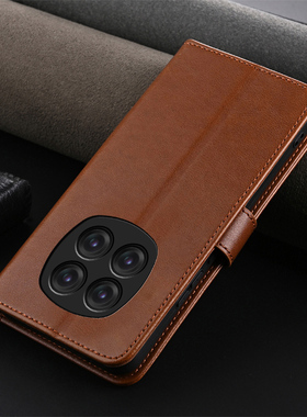 适用红米note15红米note14pro手机壳5G防摔小米pro+全包边保护套翻盖式皮套侧翻note15pro新款男士女高档