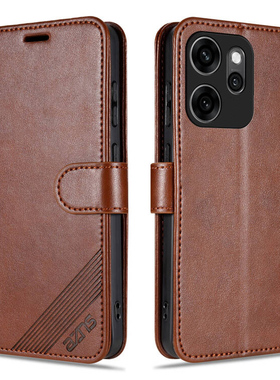 适用OPPO Reno15手机壳防摔翻盖式opporeno15软壳5G防摔保护套全包边男女款PLW110侧翻带支架送挂绳