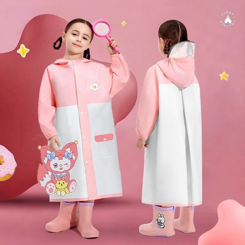 2026新款儿童雨衣防暴雨女孩夏季