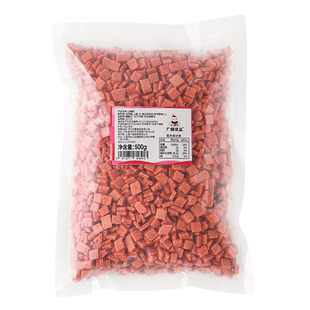 广禧优品山楂碎500g山楂片丁花生碎冰粉炒酸奶烧仙草藕粉配料专用