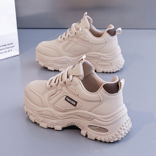 2025秋冬季小白女鞋新款百搭休闲爆款春秋运动超火老爹鞋子ins潮