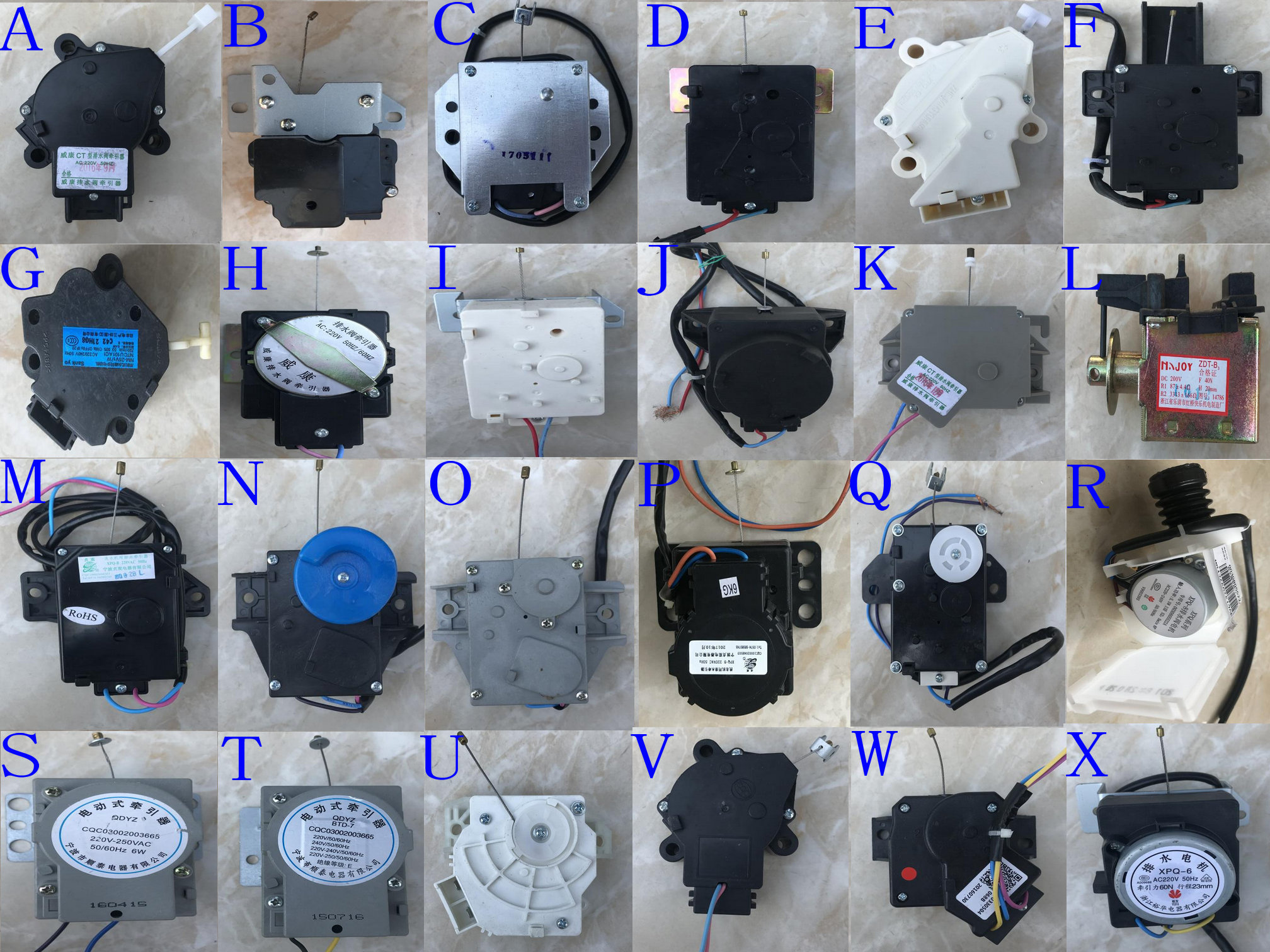 适用美的荣事达三洋威力洗衣机牵引器排水电机日上PQD701 DQ-23