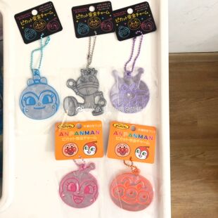 现货日本 面包超人博物馆限定儿童书包挂件夜间反光牌 多款