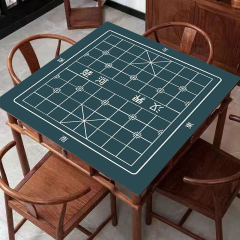 打牌桌垫麻将桌垫棋牌室隔音正方形扑克牌九垫防噪音耐磨牌桌垫