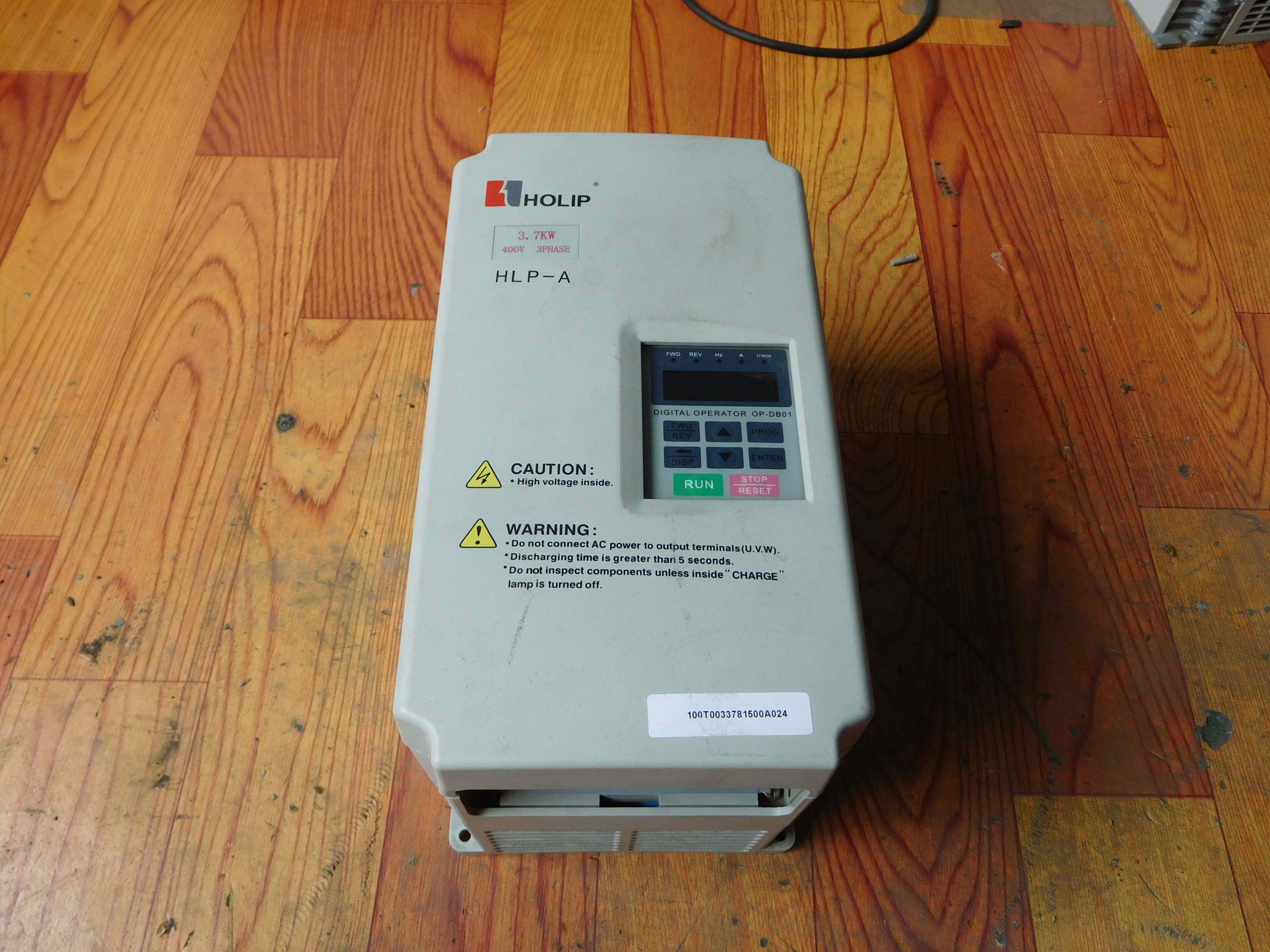 二手 拆机海利普变频器hlpa03d743b 3.7kw 380v 实物图询价询价