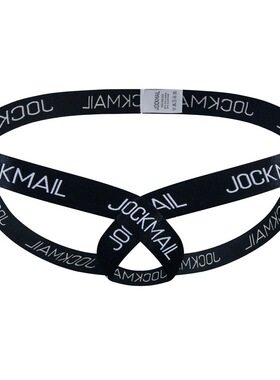 男内裤 性感男双丁裤 提臀缕空吊环情趣丁字裤 时尚字母潮男