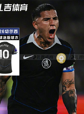 扎吉体育耐克切尔西25/26二客球迷版短袖球衣男足球服HM3202-011