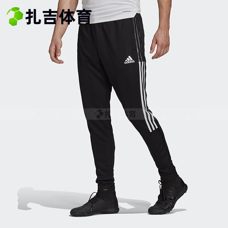 Adidas足球比赛训练收腿裤