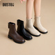 气质保暖低跟今年流行 大东时装 新款 2025冬季 中筒靴0659 靴女鞋