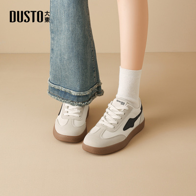 大东德训鞋女鞋2026春秋新款户外运动小白鞋复古休闲学生板鞋3056