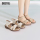 女2026新款 女款 夏季 女鞋 大东dd凉鞋 坡跟罗马鞋 厚底妈妈鞋 时尚 外穿