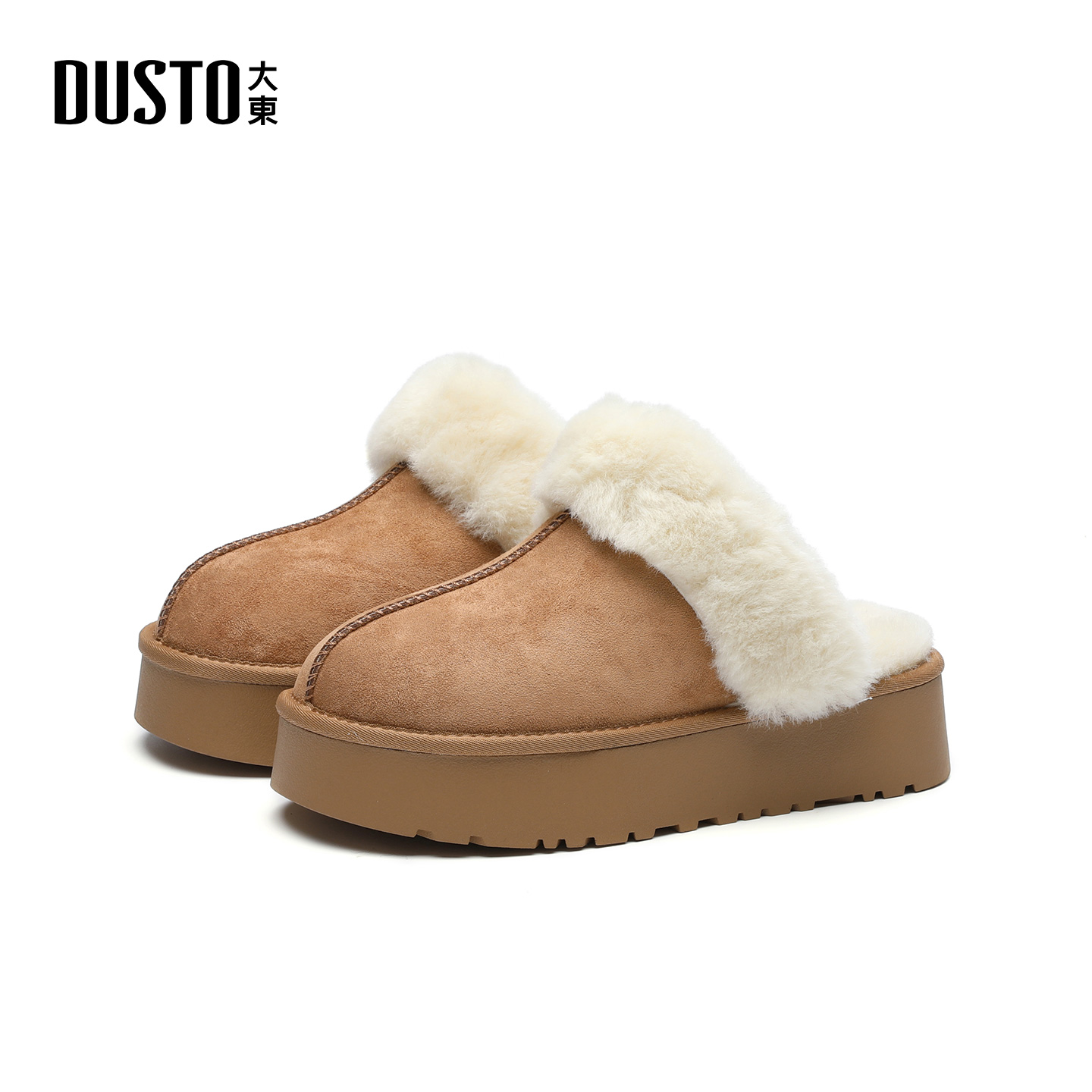 雪地靴大东休闲舒适圆头