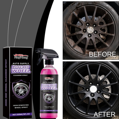 Rayhong 汽车车轮清洁剂 汽车轮胎清洁去污除垢焕新车胎清洁剂