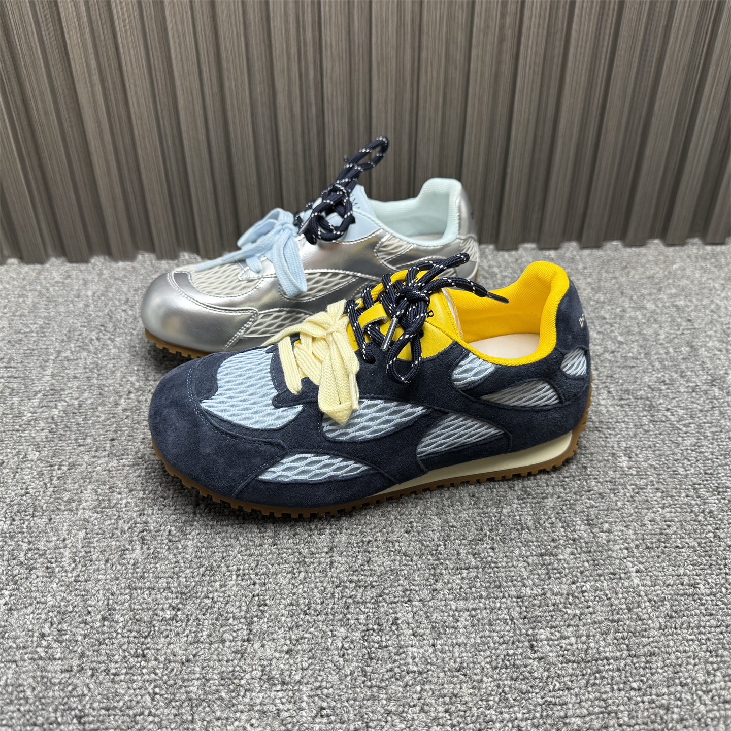 撤柜处理老爹鞋女新款内增高真皮网布潮流街拍透气休闲复古德训鞋,女鞋,德训鞋,淘宝优惠券,粉丝福利购,淘宝优惠卷