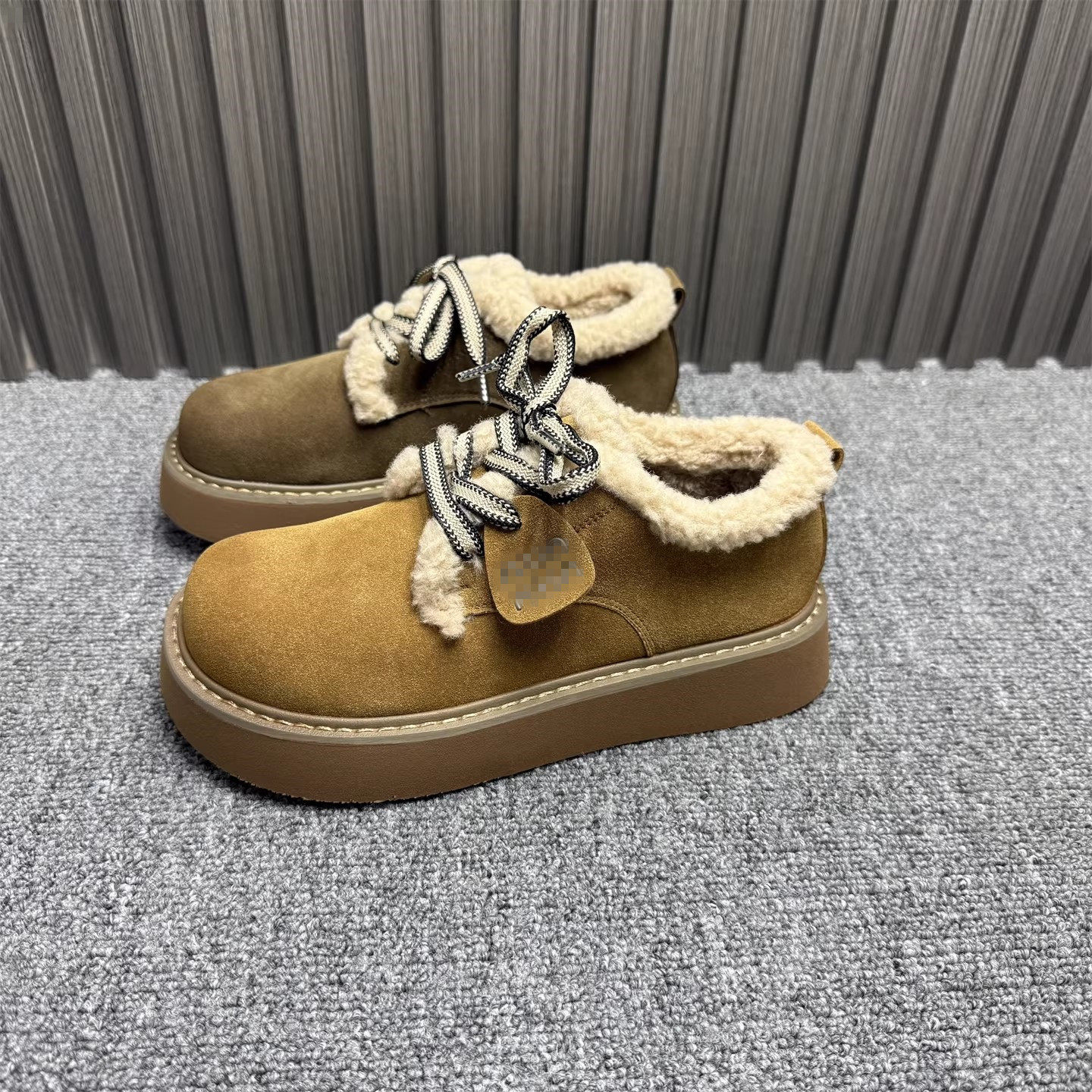 专柜处理真皮勃肯鞋女2025年冬季新款加绒保暖防滑时尚毛毛棉鞋子,女鞋,勃肯鞋/软木鞋,淘宝优惠券,粉丝福利购,淘宝优惠卷